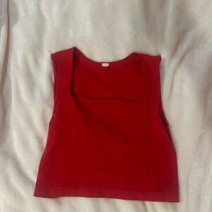 Elegant Pink Sleeveless Top